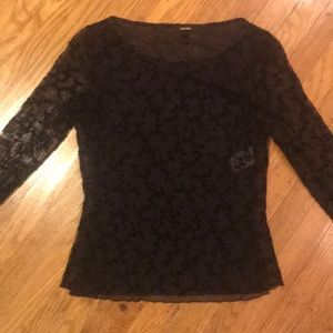 Escada see through top